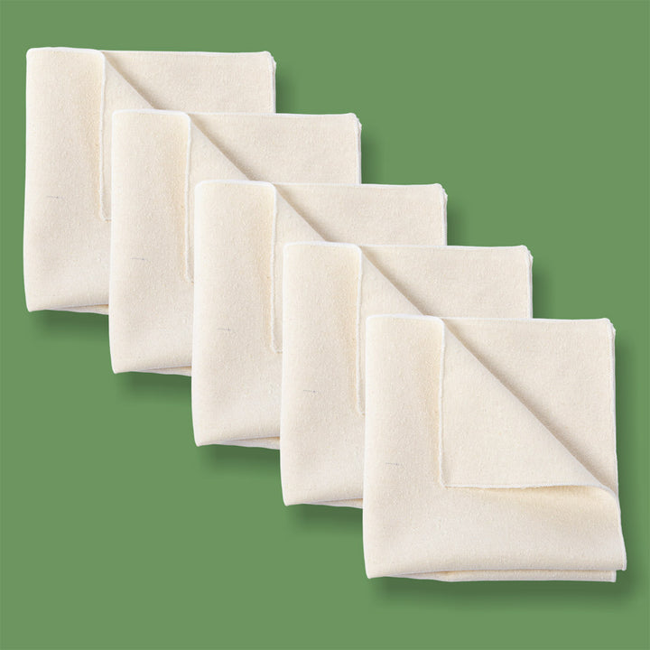 Raw Silk Skincare Washcloth (5pk)